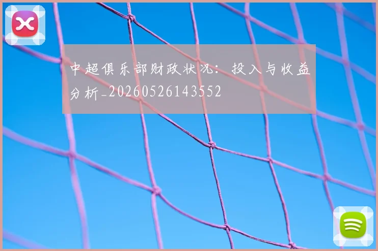 中超俱乐部财政状况:投入与收益分析_20260526143552